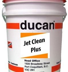 JET CLEAN PLUS: A liquid pressure wash detergent with special degreasing agents