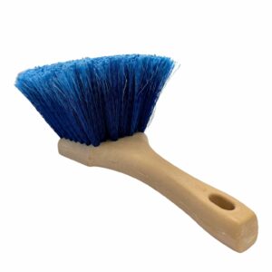 Hand Brush: 9" Blue Plush