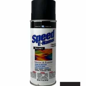 Speed E-Namel Paint: Flat Black