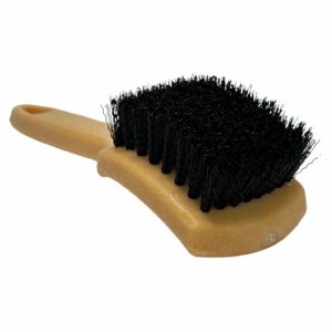 Tire Brush: Black Nylon Brush